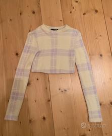 Maglione corto donna Bershka