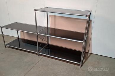 Estensione per libreria ikea laxvik + vetri neri
