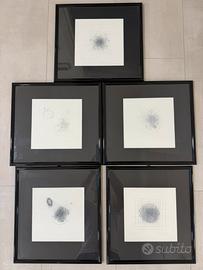 Raffaele Biolchini set 5 litografie numerate