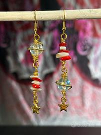 Orecchini con pietre