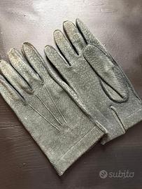 Guanti in pelle di coccodrillo
