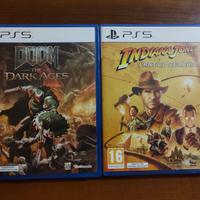 Indiana Jones e Doom PS5