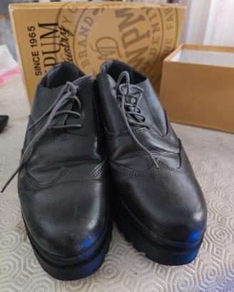 scarpe stringate donna grigie 