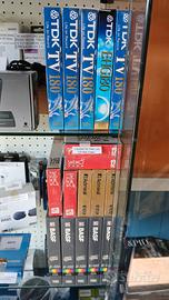 Videocassette vhs nuove