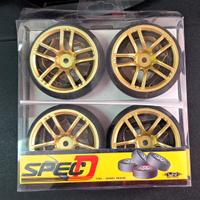 Treno completo ruote DSpec Yeah Racing 1/10