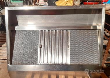 cappa industriale inox