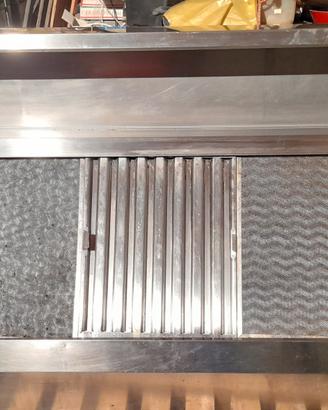 cappa industriale inox