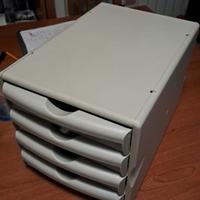 Porta documenti con cassetti da scrivania