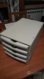 Porta documenti con cassetti da scrivania