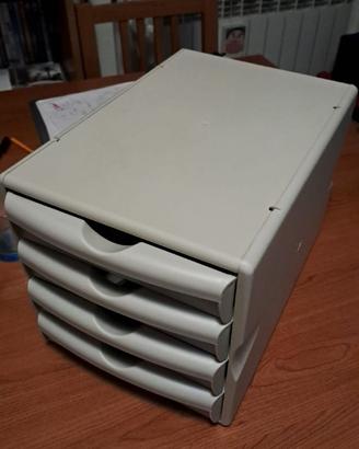 Porta documenti con cassetti da scrivania