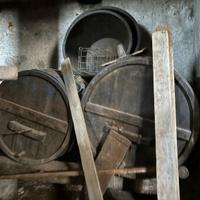 Botti antiche in legno