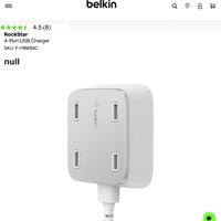 caricatore 4 porte BELKIN