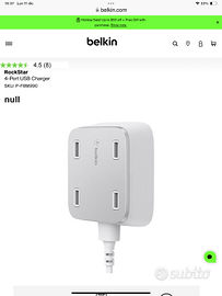 caricatore 4 porte BELKIN