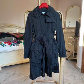 spolverino nero donna Ermanno Scervino