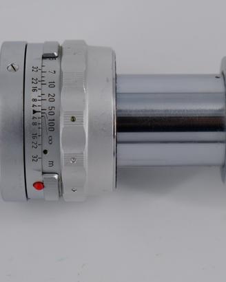 Leica Elmar 90 f4 cromato rientrante