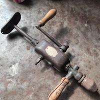Trapano manuale vintage