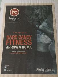 Madonna Hard Candy Fitness Poster HCF Roma