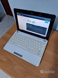 Notebook netbook Asus con Linux come NUOVO