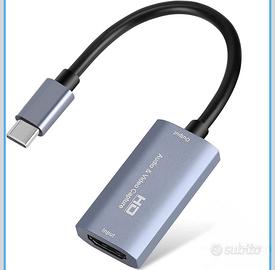 Videocapture Full HD per Console PS5 o XBOX