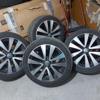 Cerchi VW Golf VI GTD 17" gommati