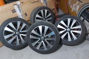 Cerchi VW Golf VI GTD 17" gommati