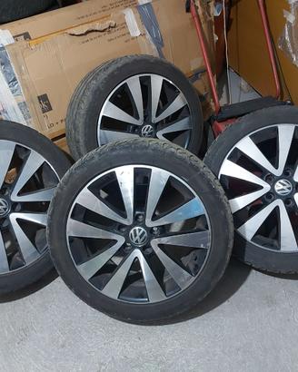 Cerchi VW Golf VI GTD 17" gommati