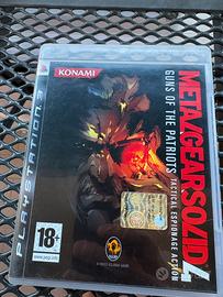 Metal Gear 4 guns of the patriots PS3