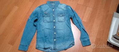 Camicia jeans ragazzo 