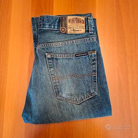 Wampum jeans W32 TG46 pantalone blu uomo