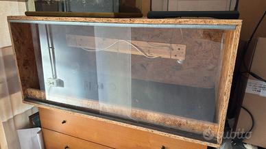 Terrario per Pogona/Drago Barbuto - Fatto a mano