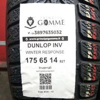 2 gomme 175 65 14 dunlop inv a4121