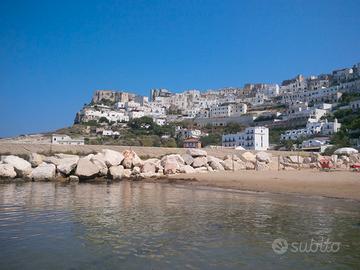 CASA 6 p. letto a PESCHICI Mare 3 Camere + p. auto