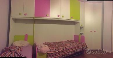Cameretta con cabina armadio