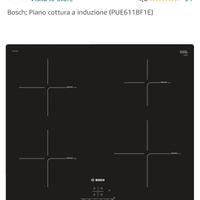 Piano cottura induzione Bosch PUE611BF1E/03 nuovo