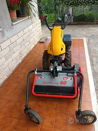 MOTOCOLTIVATORE CON TRINCIA