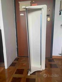 TORNVIKEN Scaffale da parete, bianco sporco, 120cm