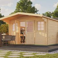 Casetta da Giardino in Legno Mod. Lisa 390x300