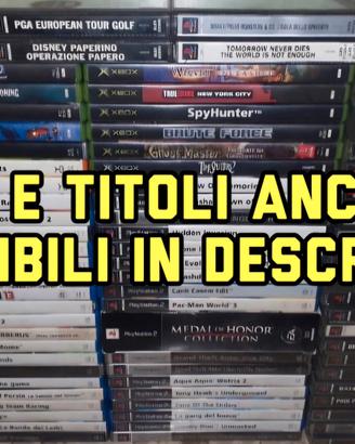 Giochi per Playstation 1, Playstation 2 e XBOX
