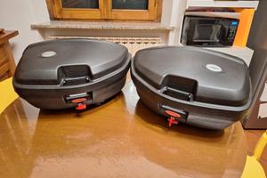 COPPIA VALIGIE LATERALI MONOKEY SIDE KAPPA K33N