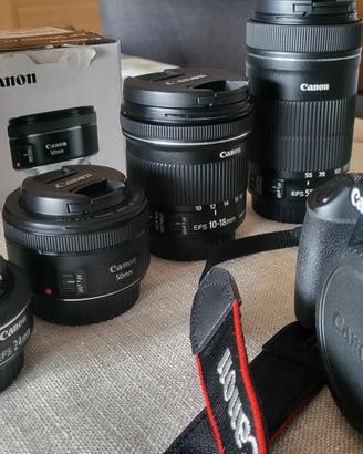 Corredo fotografico Canon