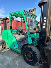 Carrello elevatore Mitsubishi 55 quintali diesel