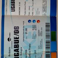 Ticket collezione Ligabue 2006