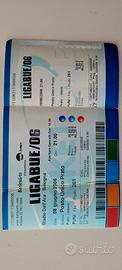 Ticket collezione Ligabue 2006