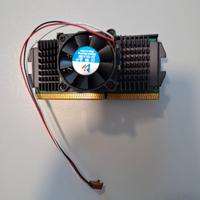 CPU Intel Pentium III 600 MHz Slot 1 + Dissipatore