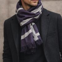 Sciarpa da uomo in viscosa 100% Coveri Collection