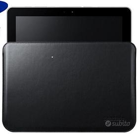 custodia vera pelle samsung originale tablet 10"
