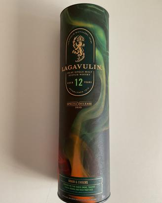 Scatola del whisky Lagavulin