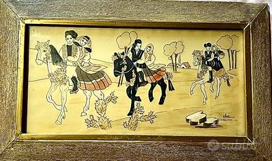 Antico quadro Sardo