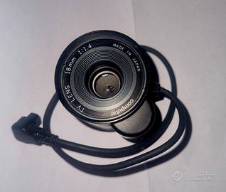 Obiettivo COSMICAR TV LENS 18mm 1:1.4