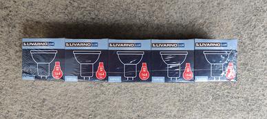 10 Lampadine dicroiche alogene 12V 20W e 50W